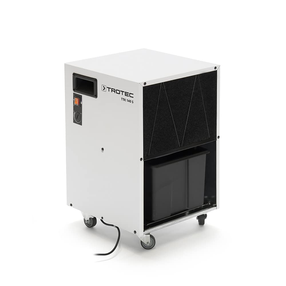 41N_ayo0u4L TROTEC Luftentfeuchter TTK 140 S – Leistung 40 L/Tag – Fläche 140 m² / 350 m³ – Bautrockner – für große Räume – Bild 1