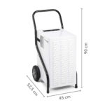 TROTEC Luftentfeuchter TTK 171 ECO – Leistung 52 L/Tag – Fläche 90 m² / 230 m³ – Bautrockner – für große Räume – Bild 6