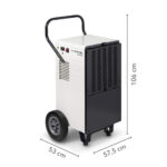 TROTEC Luftentfeuchter TTK 380 ECO – Leistung 80 L/Tag – Fläche 400 m² / 1000 m³ – Bautrockner – für große Räume – Bild 8