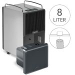 TROTEC Luftentfeuchter elektrisch TTK 122 E – Leistung 40 L/Tag – Fläche 120 m² / 300 m³ – mit Autoabschaltung – geeignet für große Räume, Keller und Garage – Bild 4