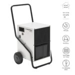 TROTEC Luftentfeuchter TTK 170 S | Raumgrößen bis 600 m³ | Entfeuchtungsleistung max./24h: 50 Liter | Einstellbarer Hygrostat – Bild 8