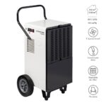 TROTEC Luftentfeuchter TTK 380 ECO – Leistung 80 L/Tag – Fläche 400 m² / 1000 m³ – Bautrockner – für große Räume – Bild 9