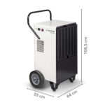TROTEC Luftentfeuchter TTK 570 ECO – Leistung 110 L/Tag – Fläche 220 m² / 550 m³ – Bautrockner – für große Räume – Bild 8