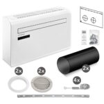 TROTEC Wandklimaanlage PAC-W 2650 SH – 4-in-1 Klimaanlage ohne Außengerät mit Heizfunktion, 2,6 kW Kühlleistung, WiFi-App-Steuerung, Inverter-Technologie, für Räume bis 34 m² – Bild 6