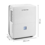 TROTEC Luftentfeuchter elektrisch TTK 96 E – Leistung 30 L/Tag – Fläche 90 m² / 230 m³ – Raum Entfeuchter – für Wohnung und Schlafzimmer – Bild 8