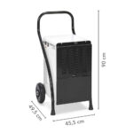 TROTEC Luftentfeuchter TTK 170 ECO – Leistung 52 L/Tag – Fläche 90 m² / 230 m³ – Bautrockner mit Betriebsstundenzähler – für große Räume – Bild 8