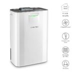 TROTEC Luftentfeuchter elektrisch TTR 57 E – Leistung 9 L/Tag – Fläche 20 m² / 50 m³ – Adsorptionsentfeuchter – Bild 9