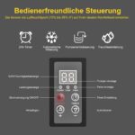 DAHTEC Bautrockner Luftentfeuchter Keller 70 L/Tag mit Integrierte Pumpe - Fläche 200 m²/500 m³ - 24Hr Timer Innenbereich Trocknungsgerät für Große Räume – Bild 5