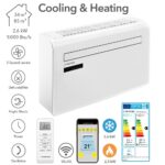TROTEC Wandklimaanlage PAC-W 2650 SH – 4-in-1 Klimaanlage ohne Außengerät mit Heizfunktion, 2,6 kW Kühlleistung, WiFi-App-Steuerung, Inverter-Technologie, für Räume bis 34 m² – Bild 8
