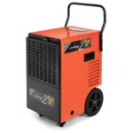 Lehmann LTODH-0950 Bautrockner Luftentfeuchter GO-BI | Entfeuchtungsleistung von bis zu 50 L/Tag | industrieller Entfeuchter | Geeignet für Räume und Keller bis 120m²