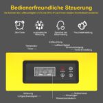 DAHTEC Bautrockner Luftentfeuchter Keller 90 L/Tag mit Integrierte Pumpe - Fläche 260 m²/650 m³ - 24Hr Timer Innenbereich Trocknungsgerät für Große Räume – Bild 5