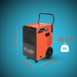 Lehmann LTODH-0950 Bautrockner Luftentfeuchter GO-BI | Entfeuchtungsleistung von bis zu 50 L/Tag | industrieller Entfeuchter | Geeignet für Räume und Keller bis 120m² – Bild 3