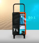 Lehmann LTODH-0950 Bautrockner Luftentfeuchter GO-BI | Entfeuchtungsleistung von bis zu 50 L/Tag | industrieller Entfeuchter | Geeignet für Räume und Keller bis 120m² – Bild 7