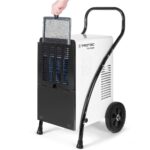 TROTEC Luftentfeuchter TTK 170 ECO – Leistung 52 L/Tag – Fläche 90 m² / 230 m³ – Bautrockner mit Betriebsstundenzähler – für große Räume – Bild 2